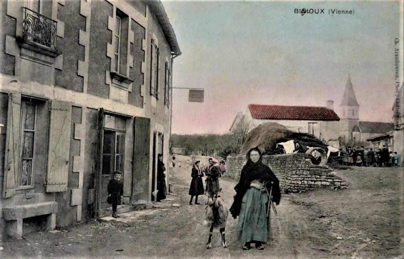 photographie ancienne de la commune de Bignoux