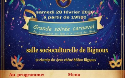 Soirée carnaval